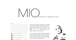 Desktop Screenshot of miomusic.com